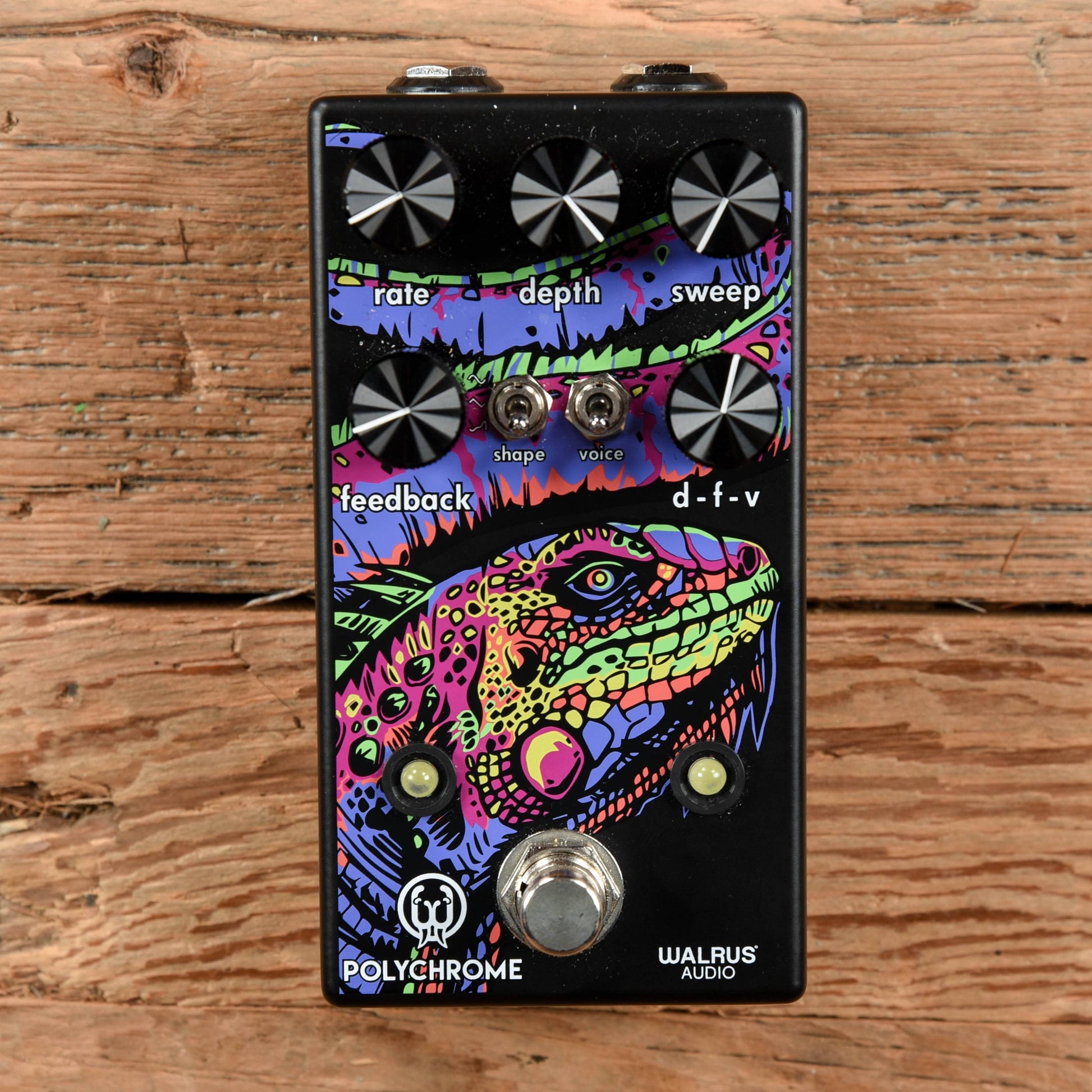 Walrus Polychrome Analog Flanger Effects and Pedals / Flanger