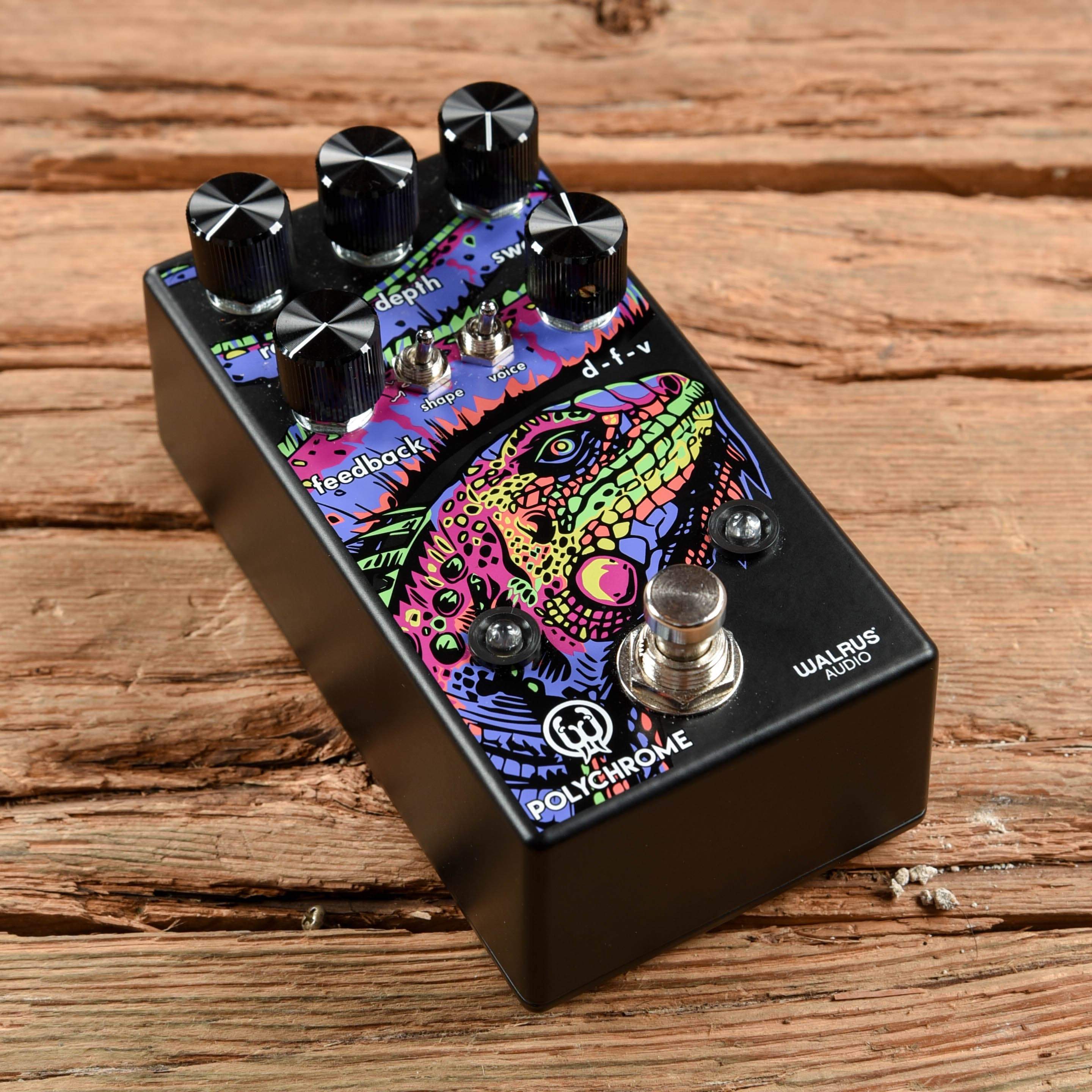 Walrus Polychrome Analog Flanger Effects and Pedals / Flanger