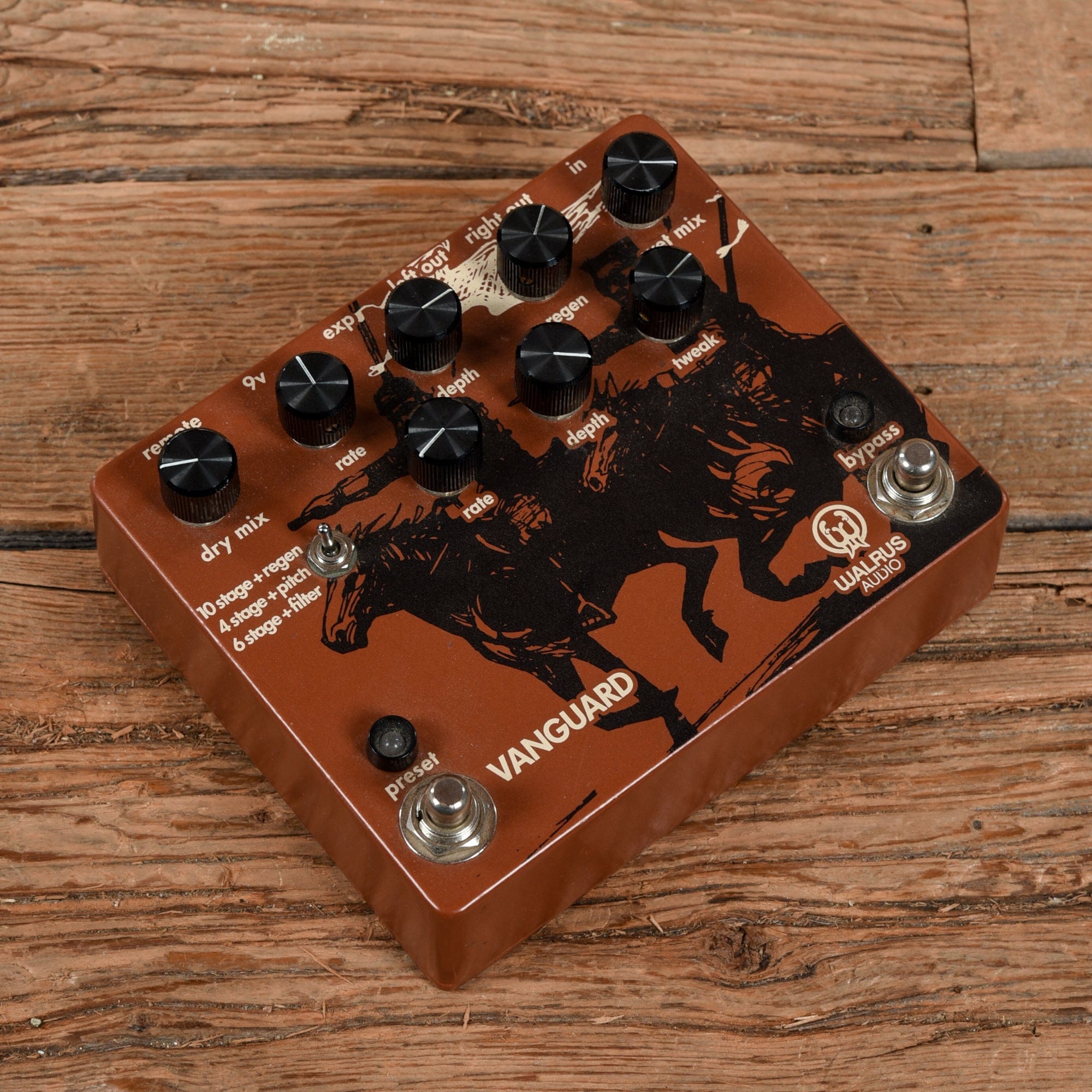 Walrus Vanguard Dual Phase Effects and Pedals / Phase Shifters