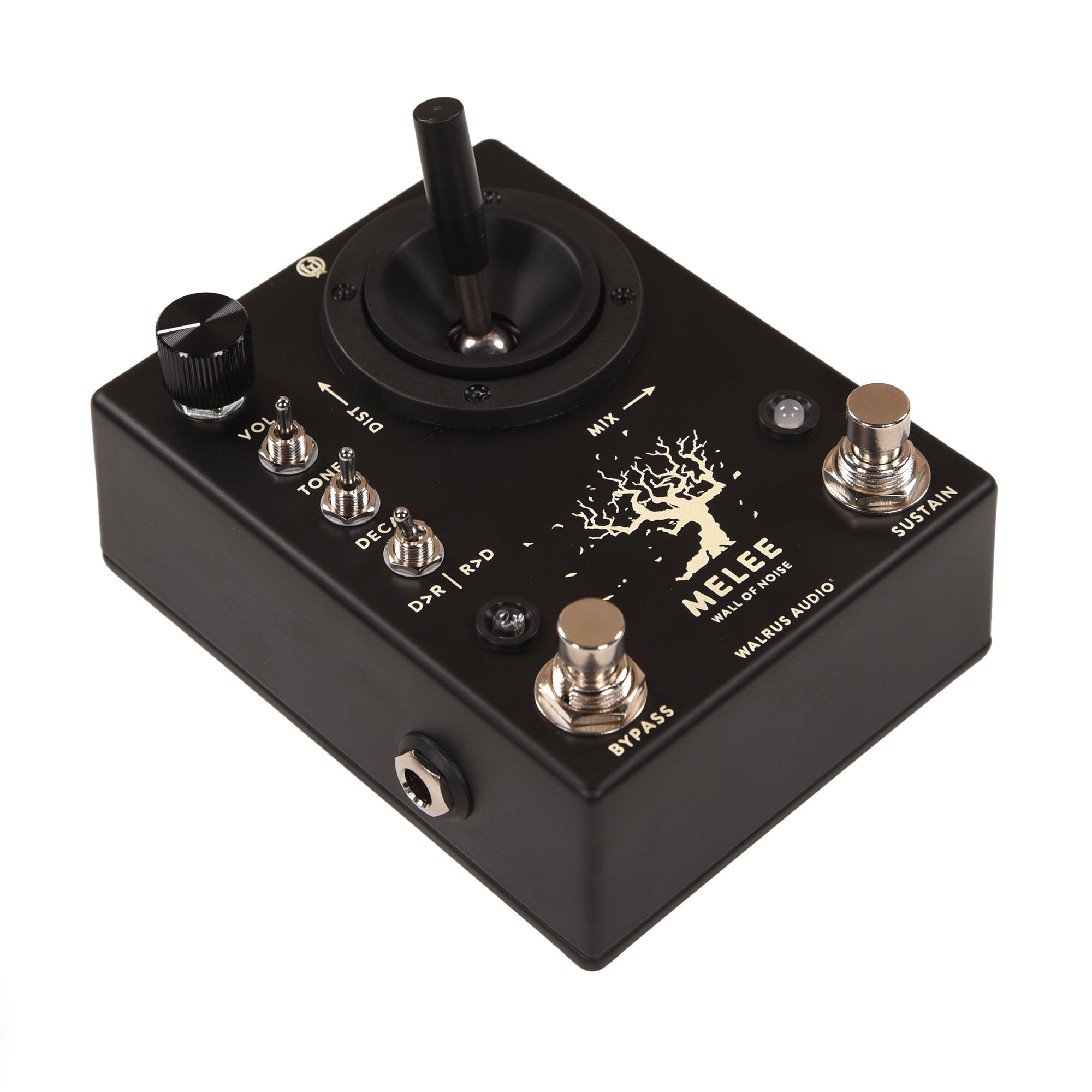 Walrus Audio Melee Wall of Noise Black Reverb/Distortion Pedal Effects and Pedals / Reverb