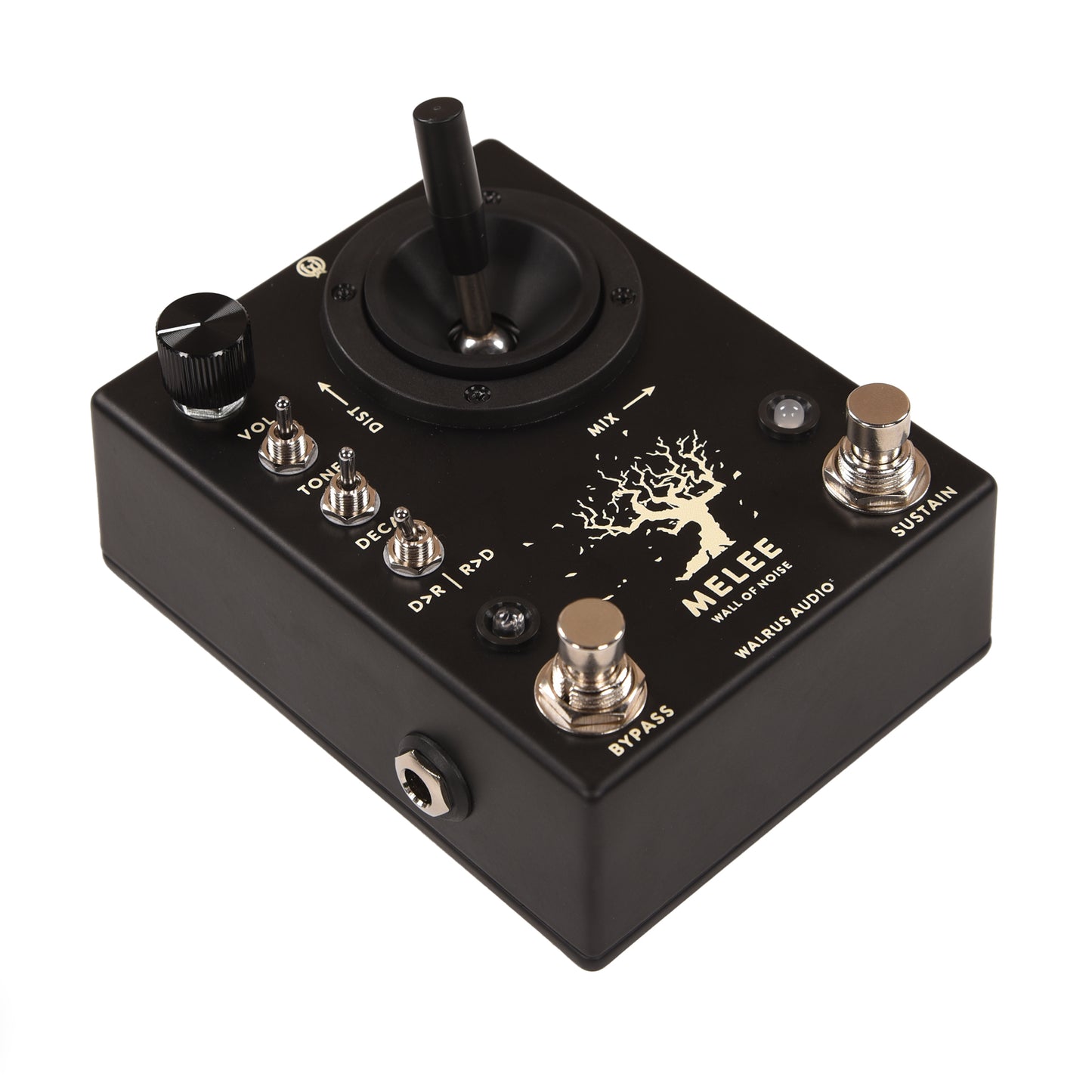 Walrus Audio Melee Wall of Noise Black Reverb/Distortion Pedal Effects and Pedals / Reverb