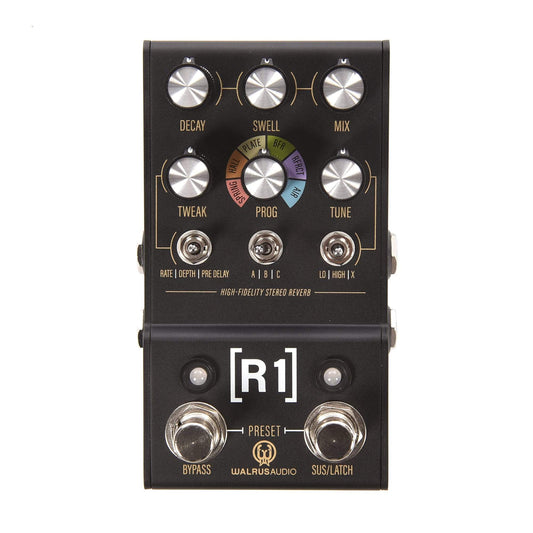Walrus MAKO Series R1 Hi-Fidelity Stereo Reverb Effects and Pedals / Reverb