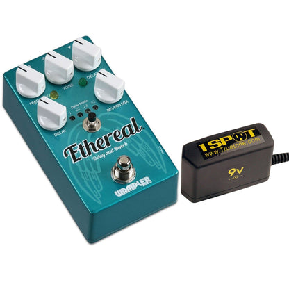Wampler Ethereal Delay and Reverb Pedal Bundle w/ Truetone 1 Spot Space Saving 9v Adapter Effects and Pedals / Delay,Effects and Pedals / Reverb