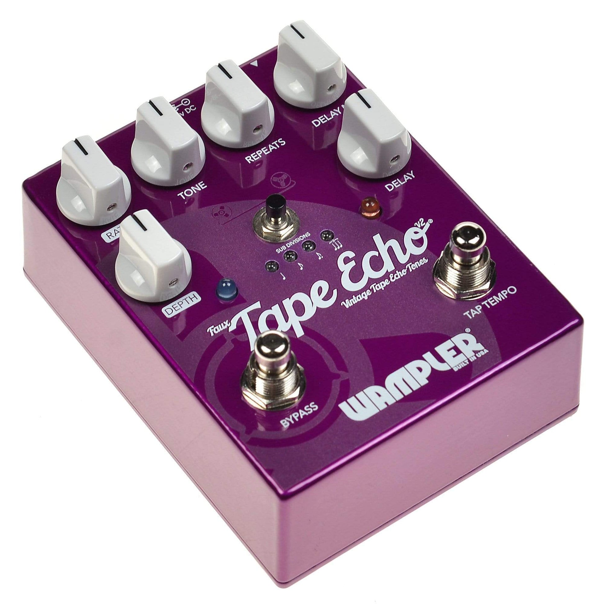 Wampler Faux Tape Echo Delay with Tap Tempo V2 Effects and Pedals / Delay