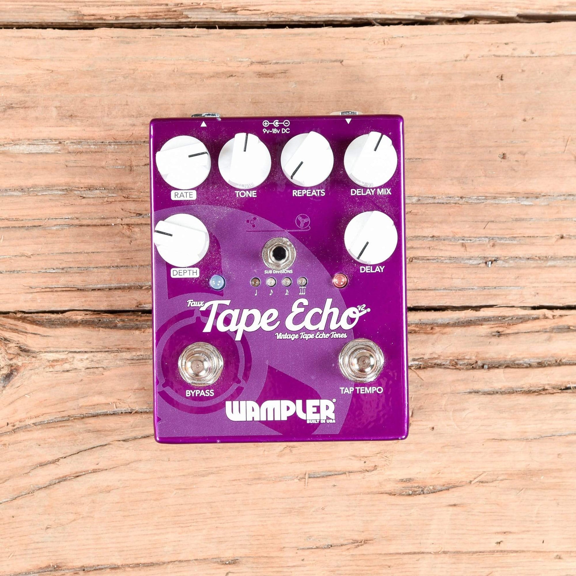 Wampler Faux Tape Echo V2 Pedal Effects and Pedals / Delay