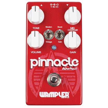 Wampler Pinnacle Distortion Bundle w/ Truetone 1 Spot Space Saving 9v Adapter Effects and Pedals / Distortion
