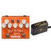 Wampler Brent Mason Hot Wired Overdrive v2 Bundle w/ Truetone 1 Spot Space Saving 9v Adapter Effects and Pedals / Overdrive and Boost
