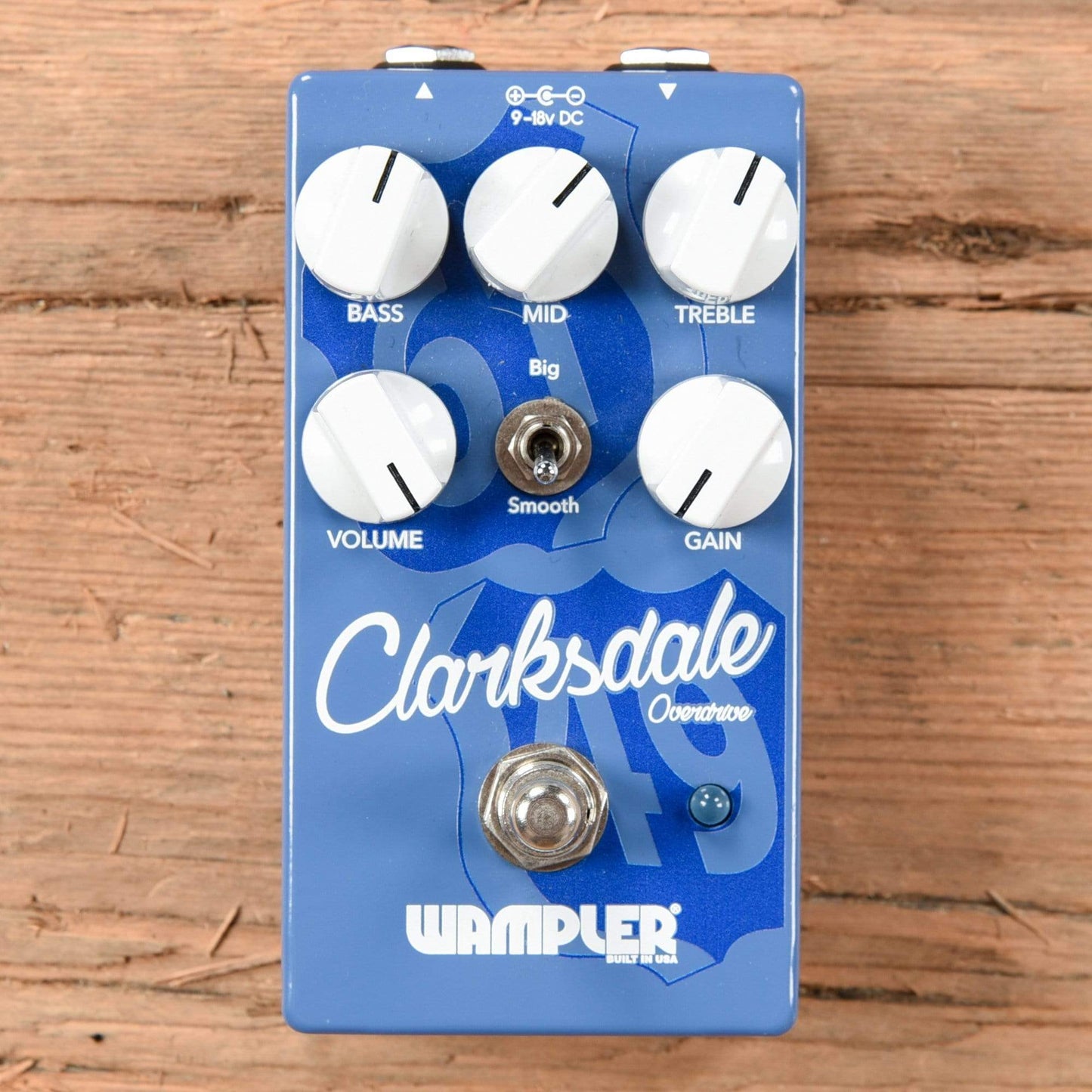 Wampler Clarksdale Overdrive Effects and Pedals / Overdrive and Boost