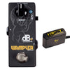 Wampler db+ Buffer/Boost Pedal Bundle w/ Truetone 1 Spot Space Saving 9v Adapter Effects and Pedals / Overdrive and Boost