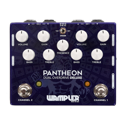 Wampler Dual Pantheon Deluxe Dual Overdrive Pedal Effects and Pedals / Overdrive and Boost