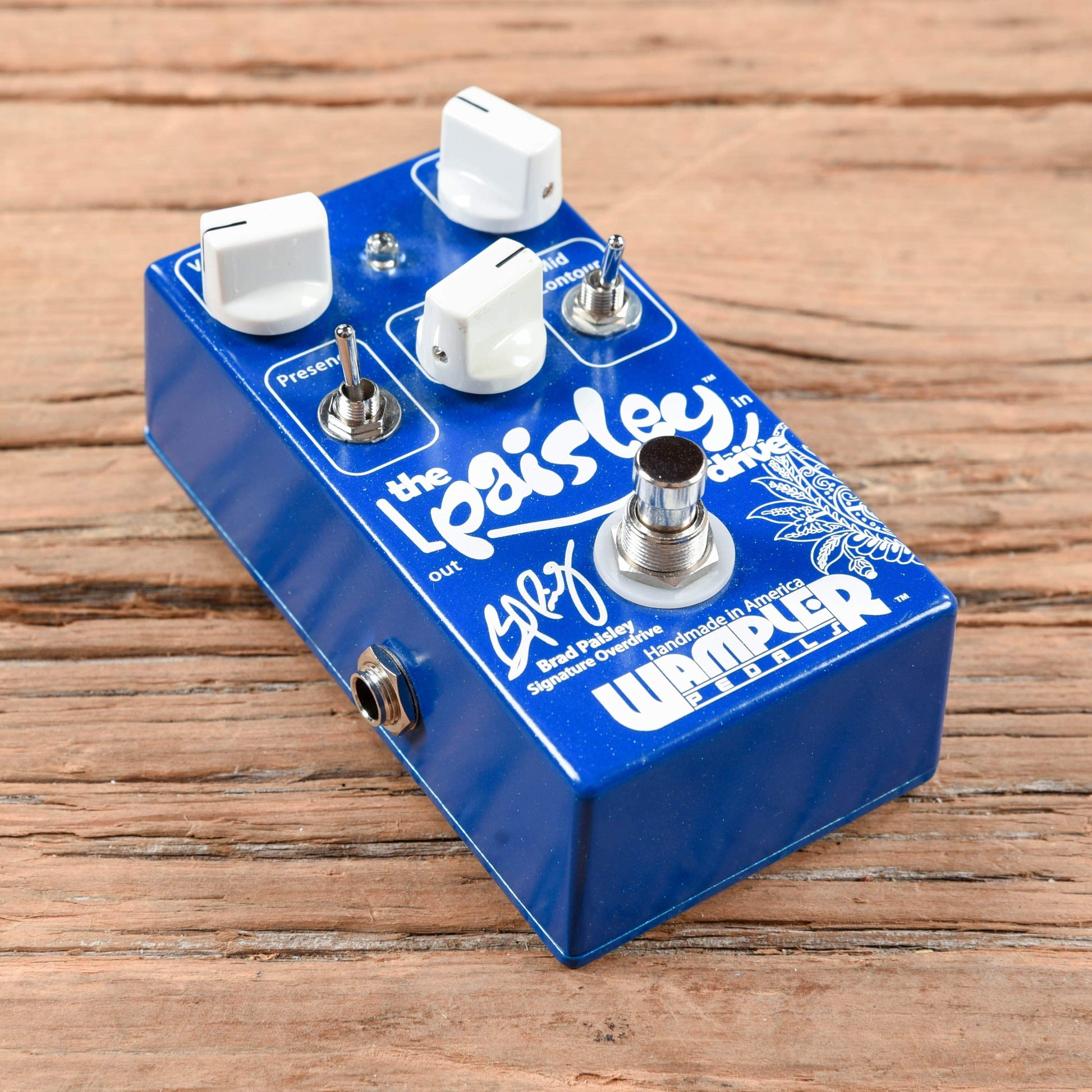 brad paisley pedal Wampler Paisley Drive Brad Paisley Signature Overdrive Pedal – Chicago Music Exchange