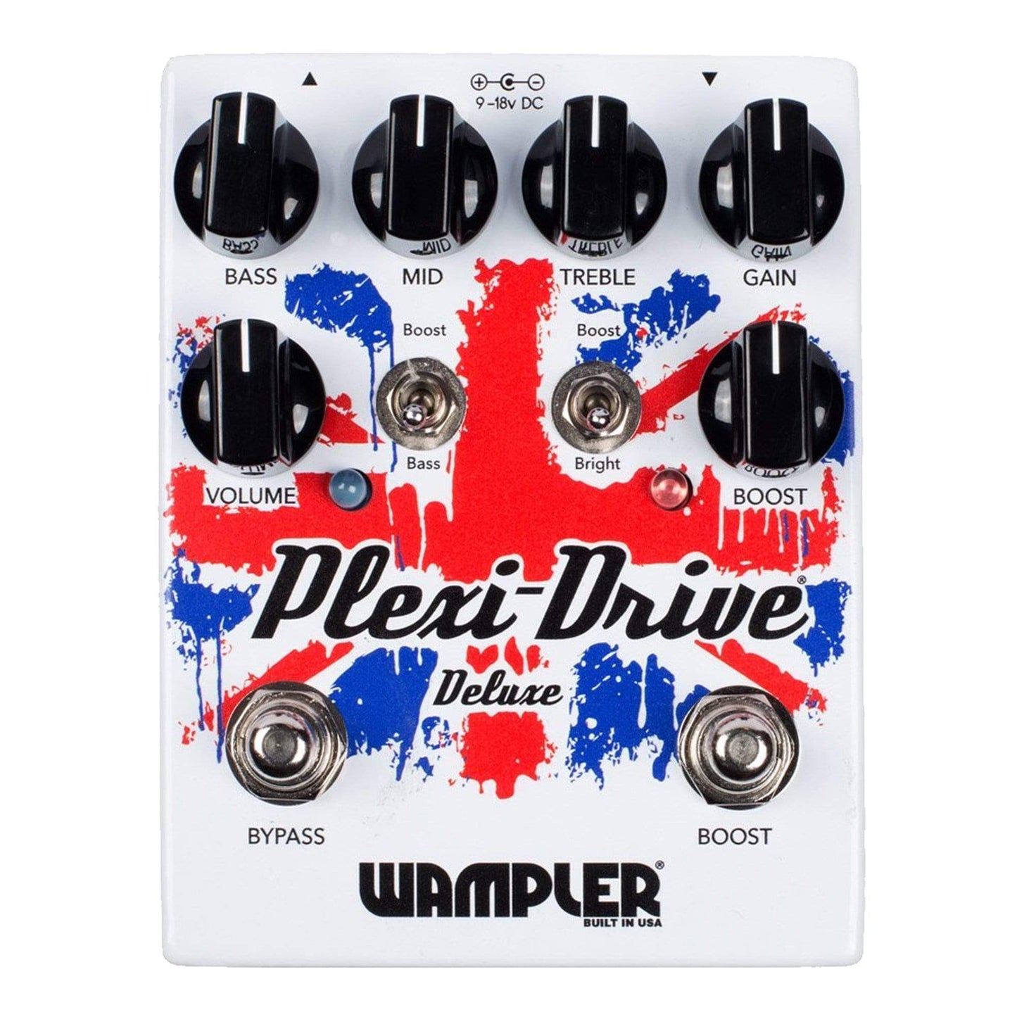 Wampler Plexi Drive Deluxe Bundle w/ Truetone 1 Spot Space Saving 9v Adapter Effects and Pedals / Overdrive and Boost