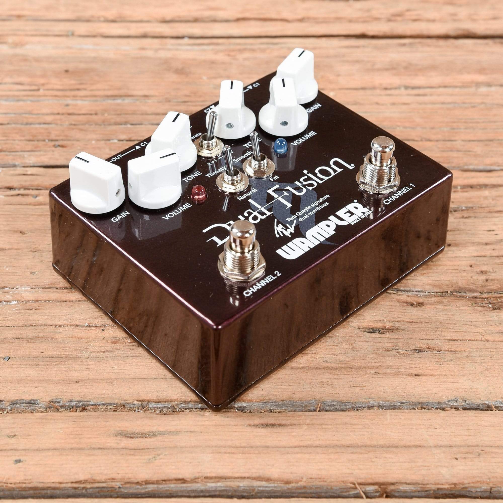 Wampler Tom Quayle Signature Dual Fusion Overdrive Effects and Pedals / Overdrive and Boost