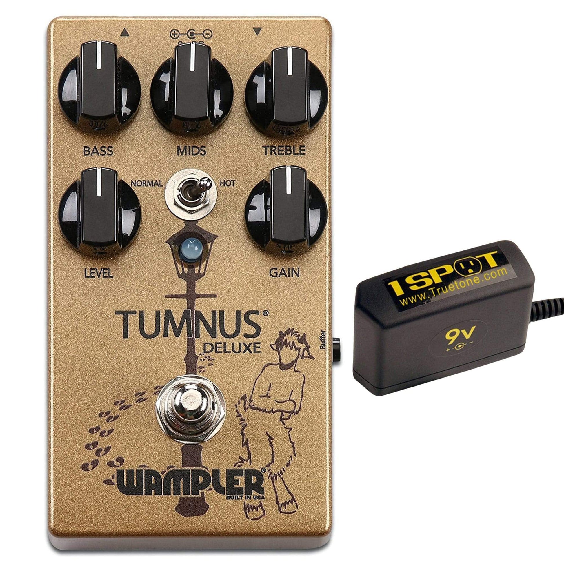 Wampler Tumnus Deluxe Overdrive Bundle w/ Truetone 1 Spot Space 