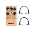 Wampler Tumnus Deluxe Overdrive Pedal V2 w/RockBoard Flat Patch Cables Bundle Effects and Pedals / Overdrive and Boost