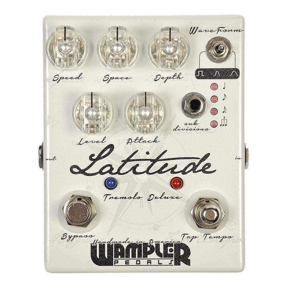 Wampler Latitude Tremolo Deluxe Effects and Pedals / Tremolo and Vibrato