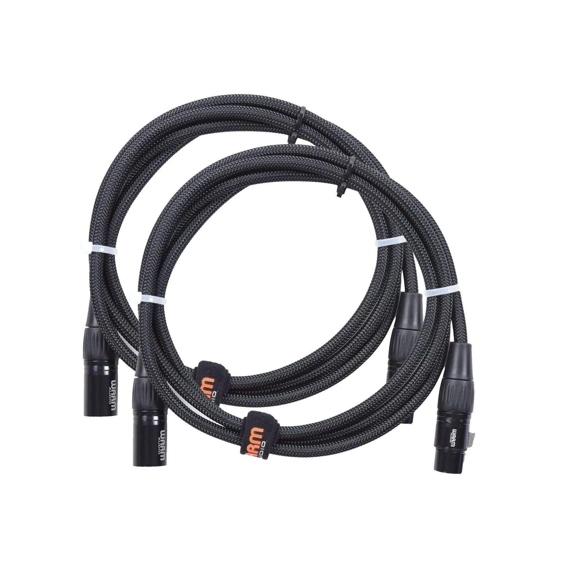 Warm Audio Premier Series XLR Female to XLR Male Microphone Cable 6' 2 Pack Bundle Accessories / Cables