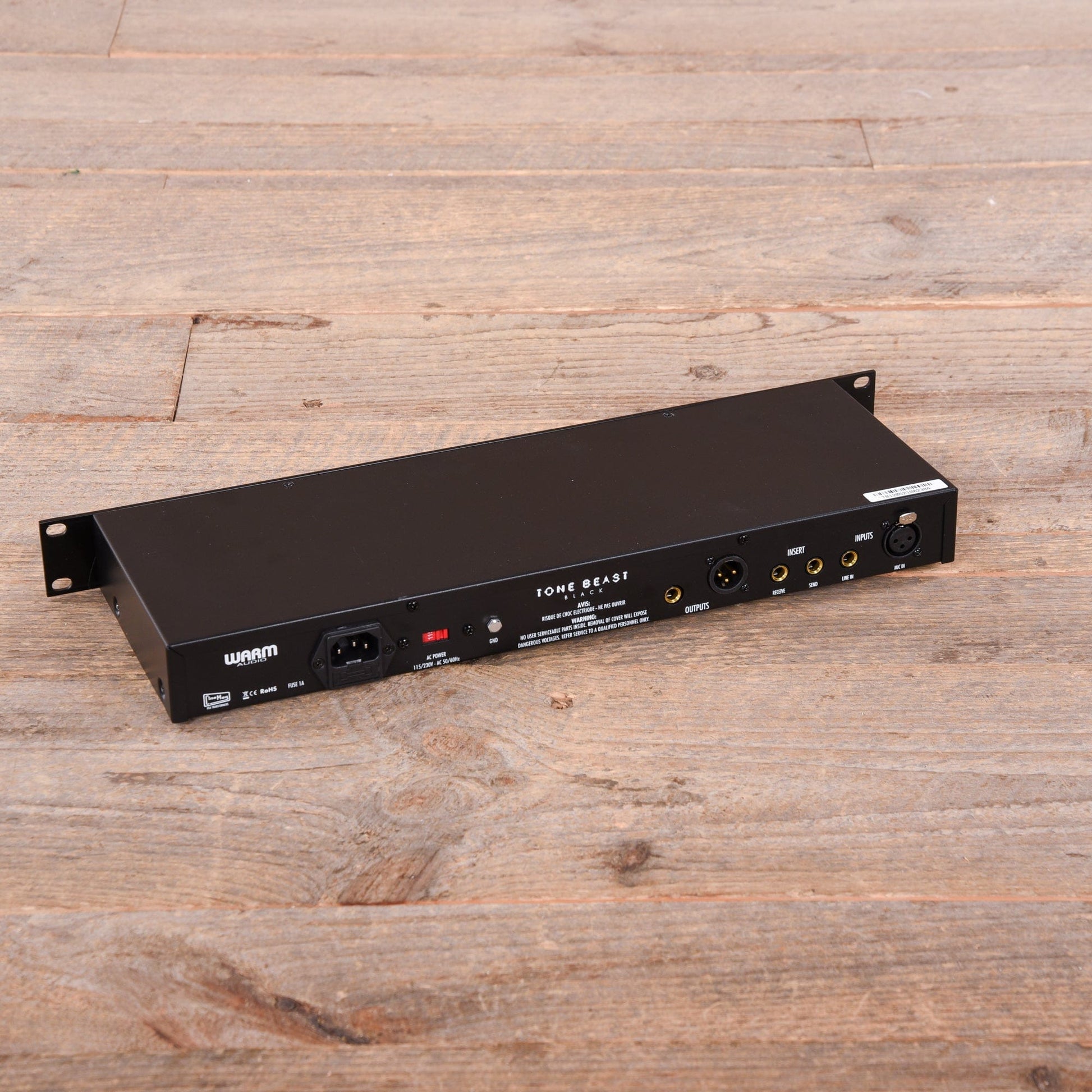 Warm Audio TB12-B Tone Beast Tone Shaping Microphone Preamp Black Pro Audio / Outboard Gear