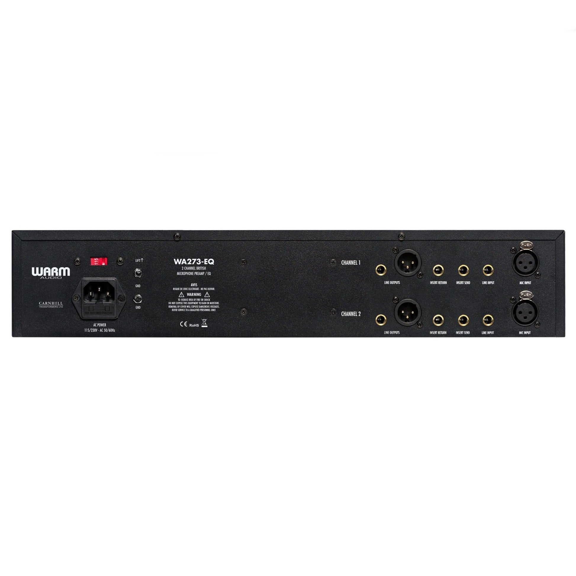 Warm Audio WA273-EQ 2-Channel 1073-Style Mic Preamp w/ EQ Pro Audio / Outboard Gear