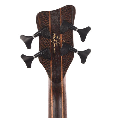 Warwick 2022 Limited Edition Pro Series Streamette BO Special Amber Transparent Satin Bass Guitars / 4-String