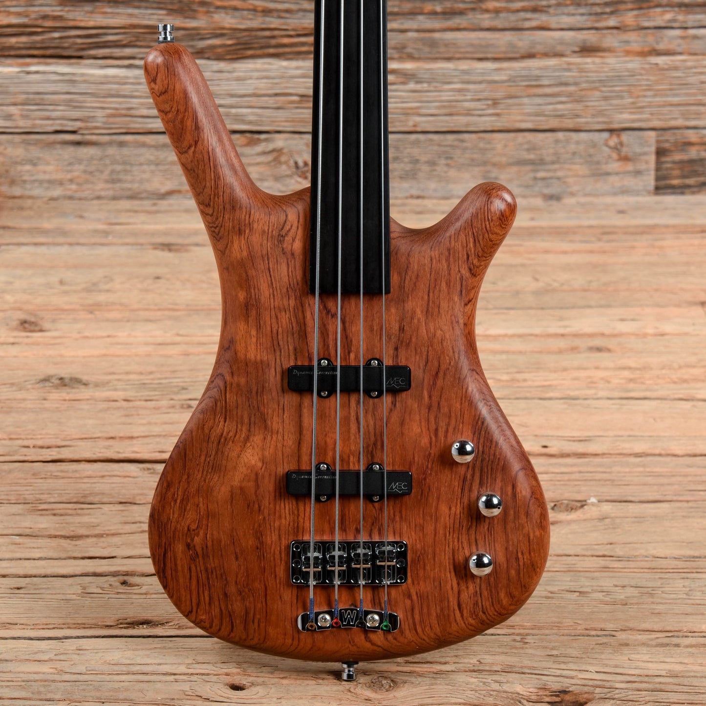 Warwick Corvette Standard Fretless Natural 2005 Bass Guitars / 4-String