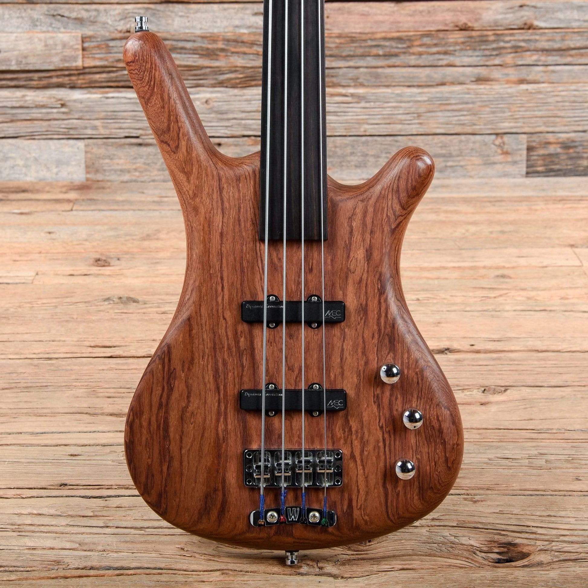 Warwick Corvette Standard Fretless Natural Bass Guitars / 4-String