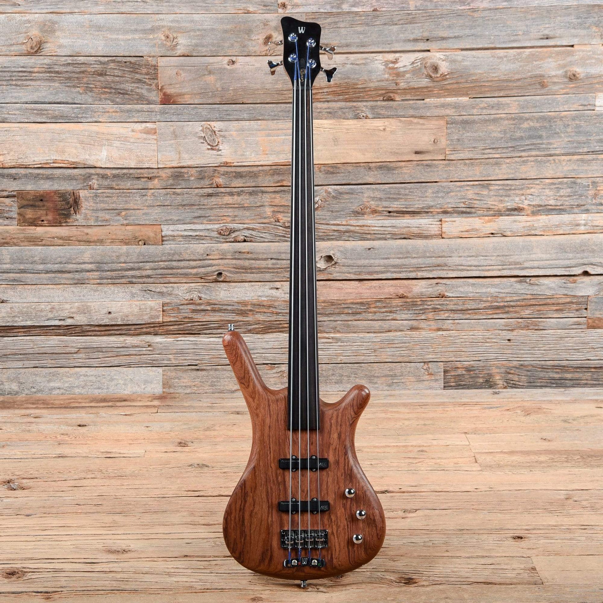 Warwick Corvette Standard Fretless Natural Bass Guitars / 4-String