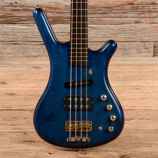 Warwick FNA Jazzman Transparent Blue 1999 Bass Guitars / 4-String