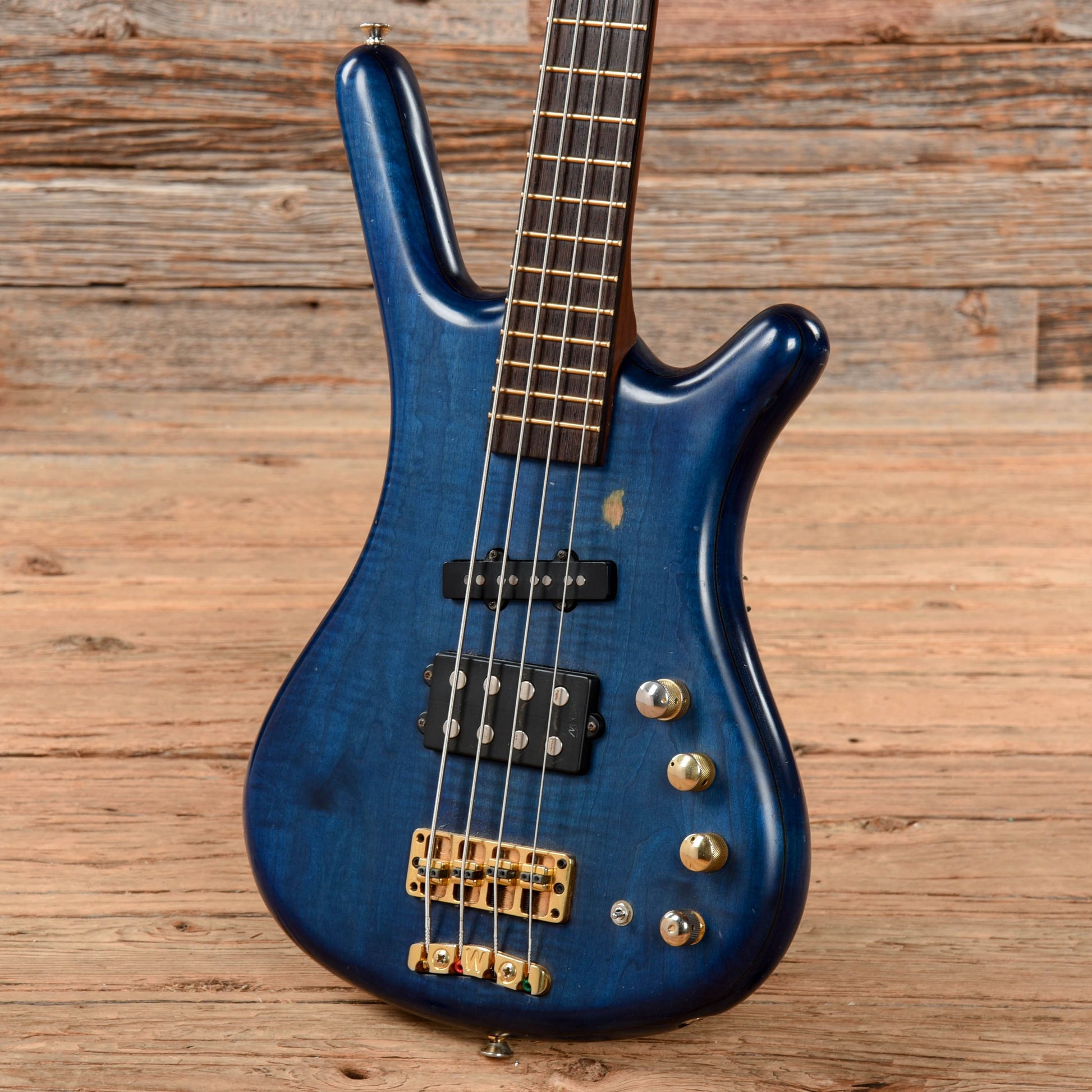 Warwick FNA Jazzman Transparent Blue 1999 Bass Guitars / 4-String