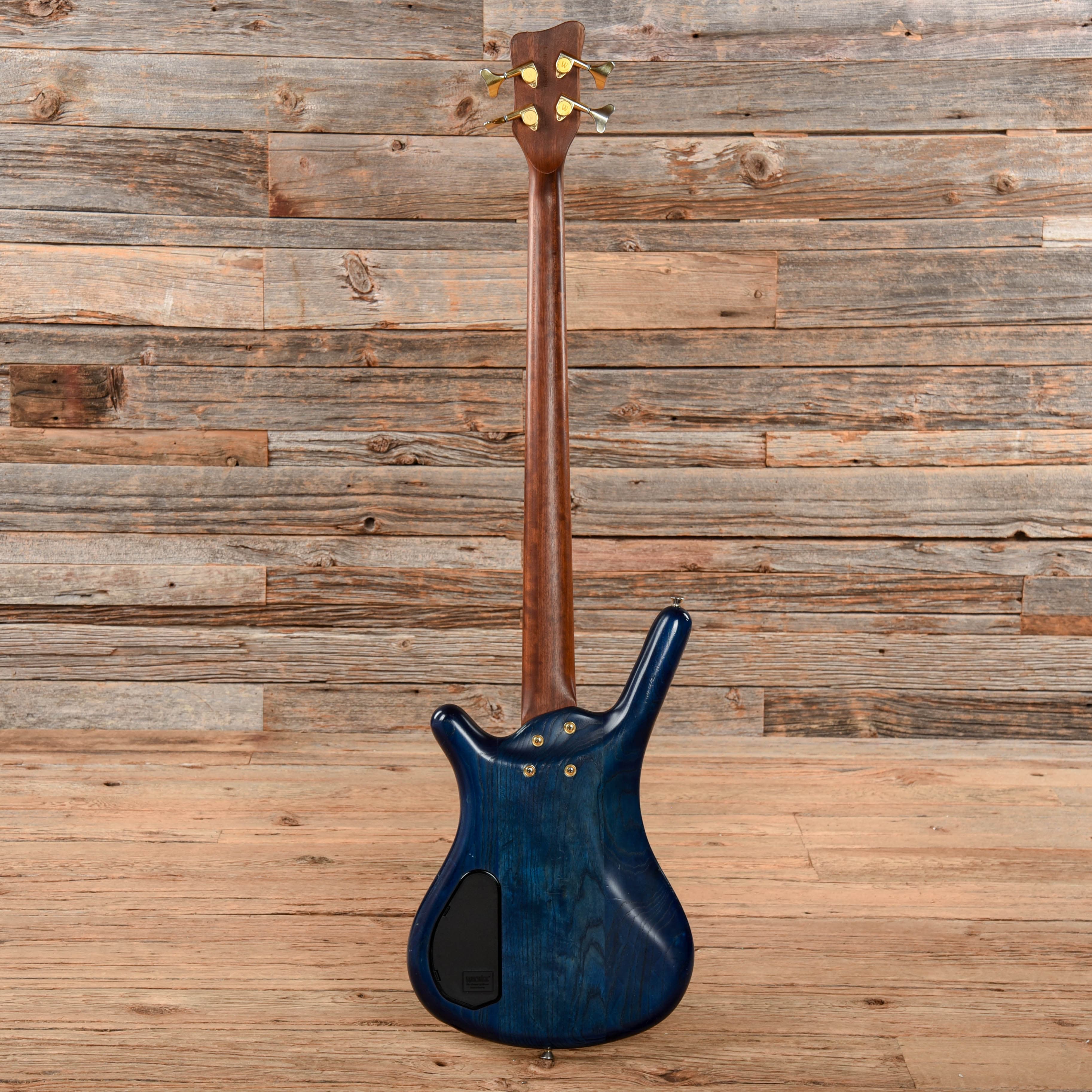 Warwick FNA Jazzman Transparent Blue 1999 – Chicago Music Exchange