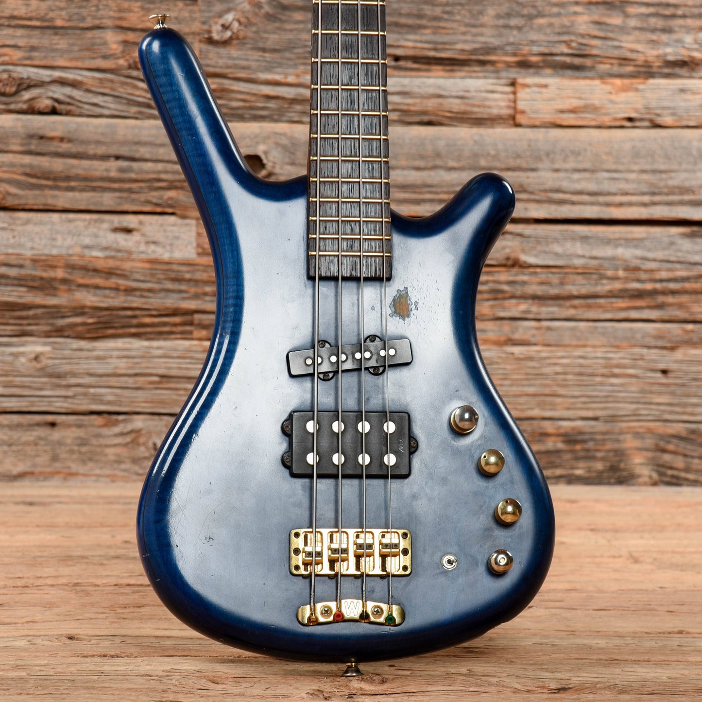 Warwick FNA Jazzman Transparent Blue 1999 Bass Guitars / 4-String