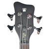 Warwick German Pro Series Corvette $$ 4-String Bass Ash Cream White High Polish Bass Guitars / 4-String