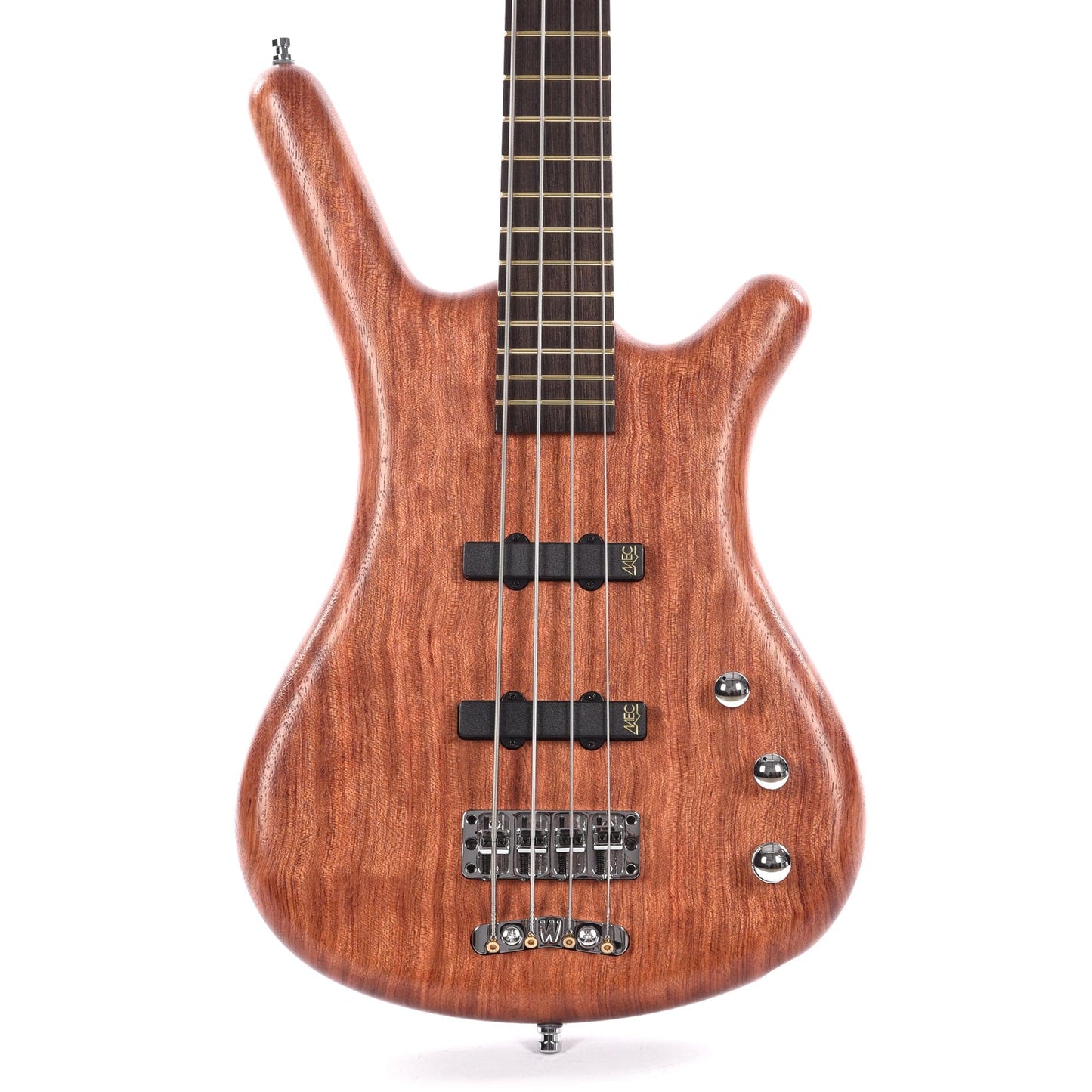 Warwick Pro Series Corvette Standard Active Bubinga Natural Transparent Satin Bass Guitars / 4-String