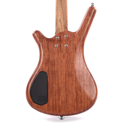 Warwick Pro Series Corvette Standard Active Bubinga Natural Transparent Satin Bass Guitars / 4-String