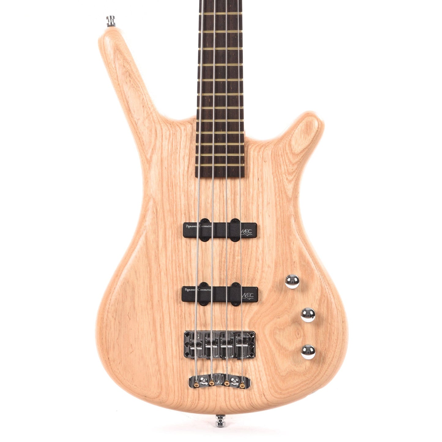 Warwick Pro Series Corvette Standard Natural Transparent Satin Passive Bass Guitars / 4-String
