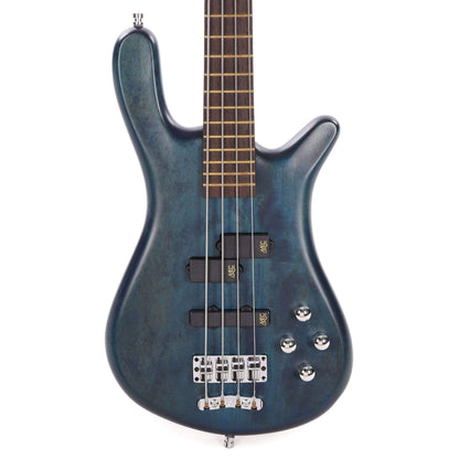 Warwick Pro Series Streamer LX Ocean Blue Transparent Satin Bass Guitars / 4-String