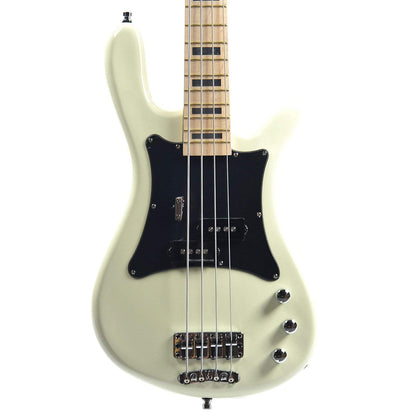 Warwick Rockbass Adam Clayton Signature Solid Creme White High Polish Bass Guitars / 4-String