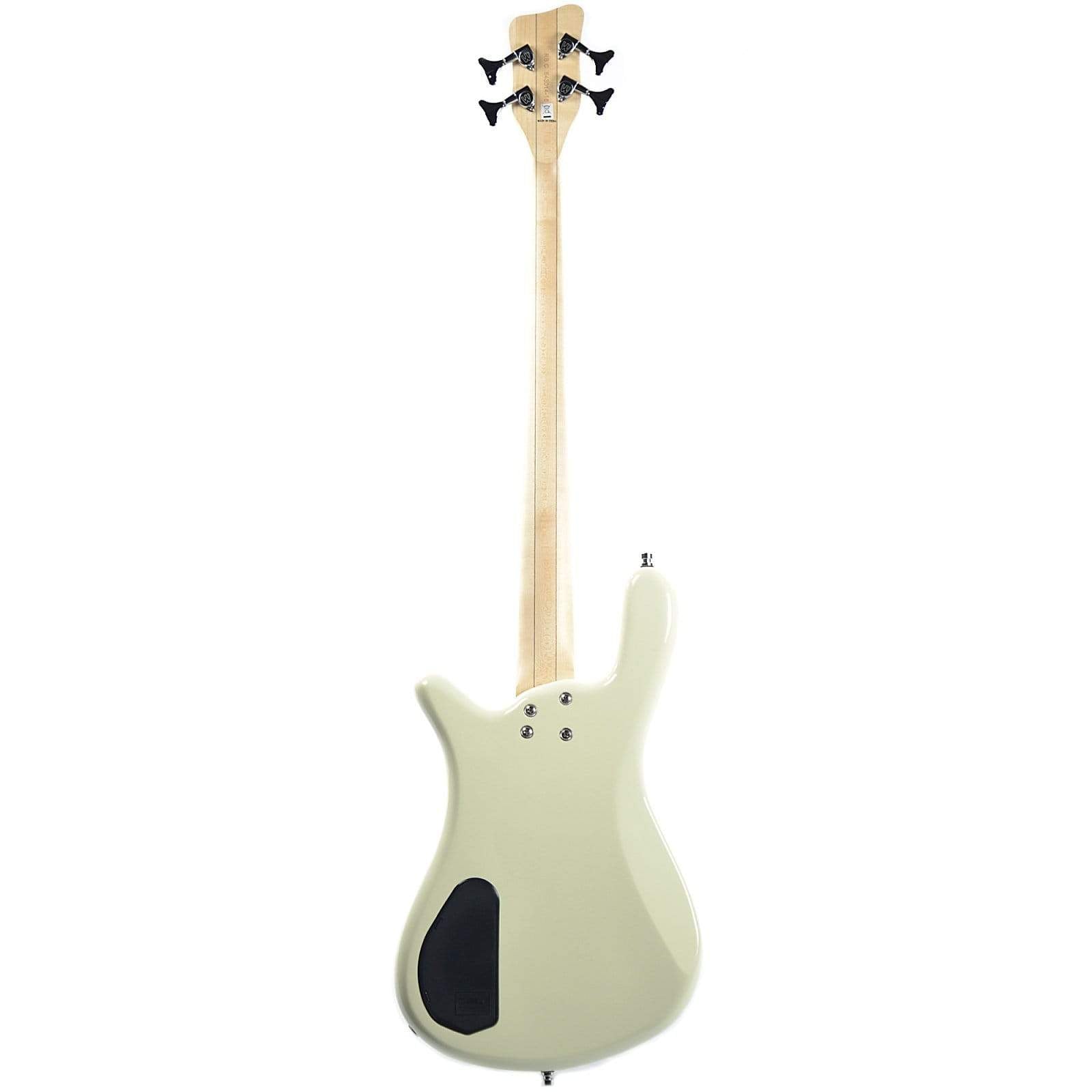 Warwick Rockbass Adam Clayton Signature Solid Creme White High Polish Bass Guitars / 4-String