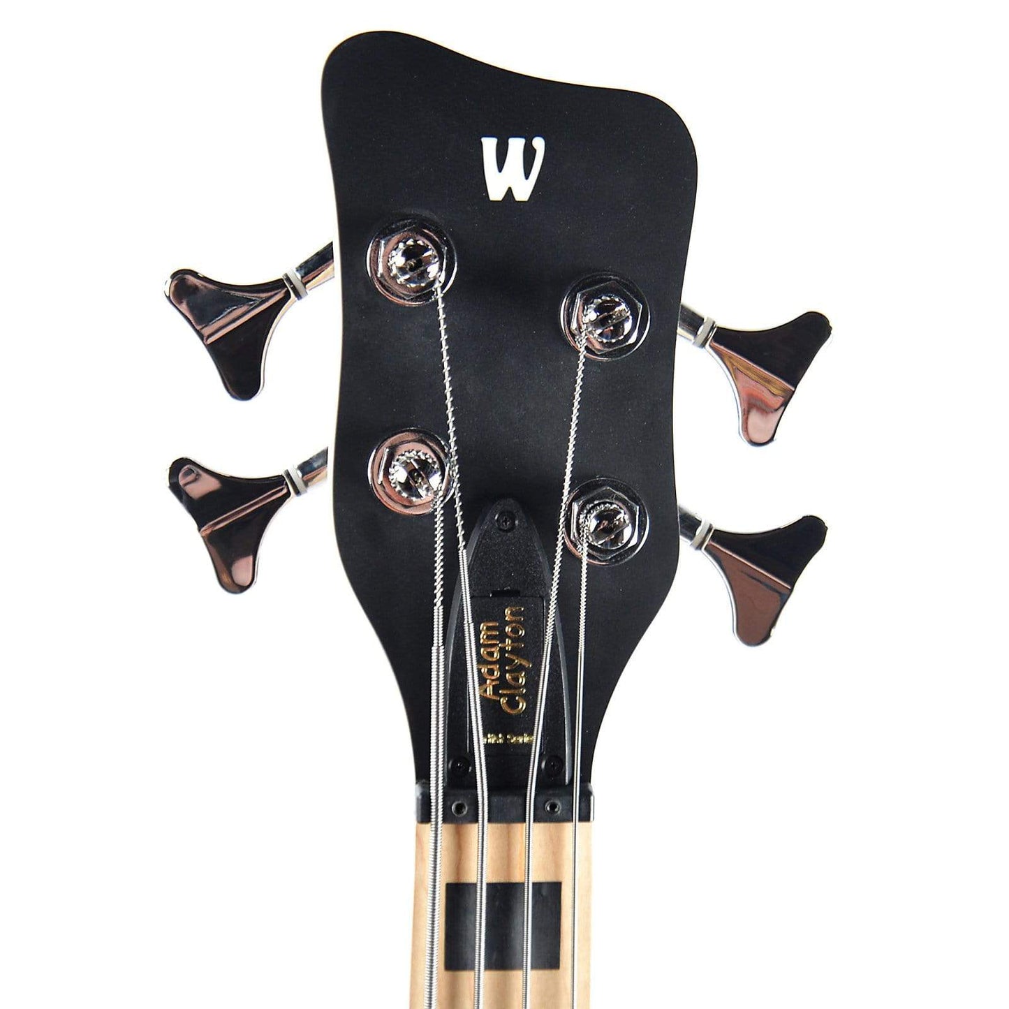 Warwick Rockbass Adam Clayton Signature Solid Creme White High Polish Bass Guitars / 4-String