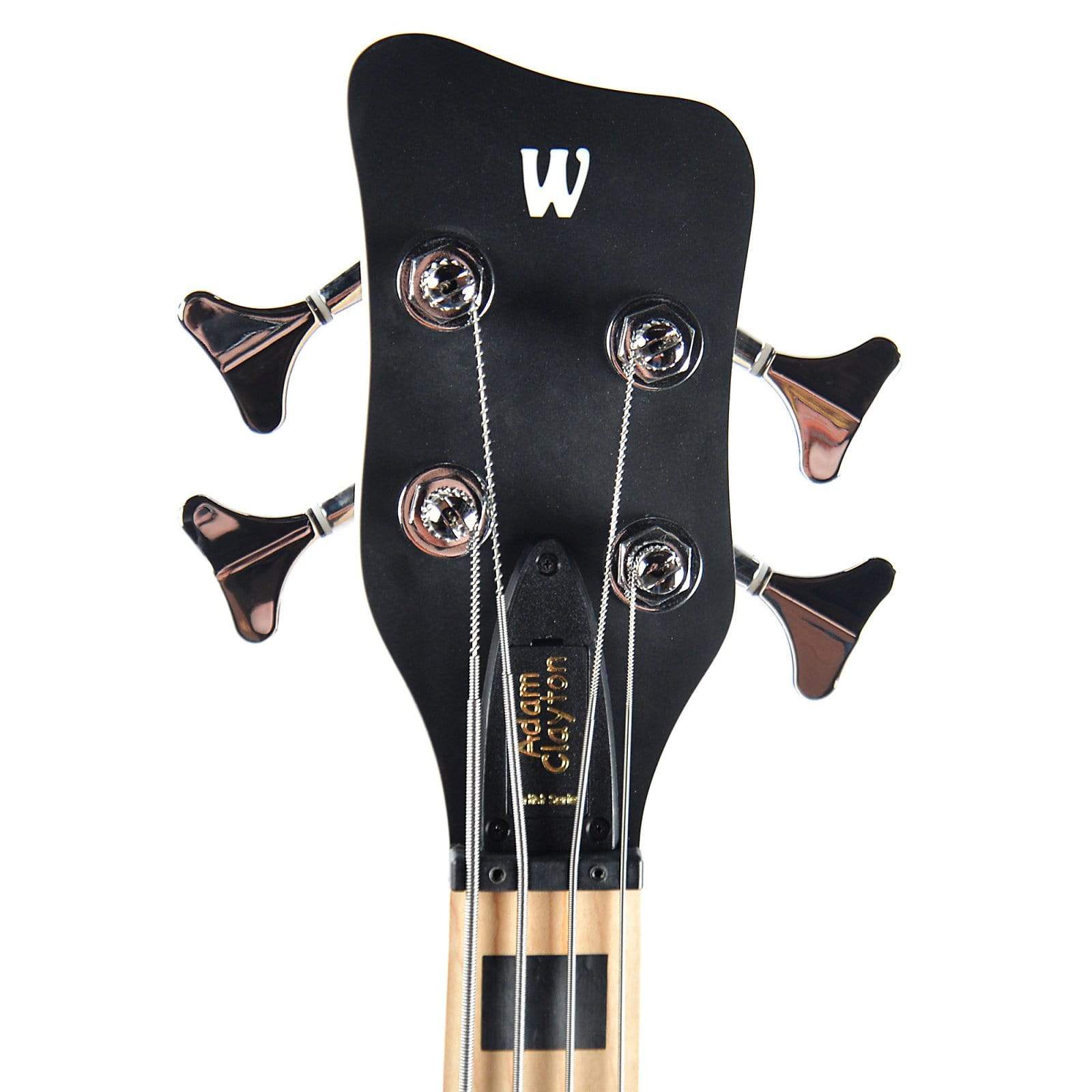 Warwick Rockbass Adam Clayton Signature Solid Creme White High Polish Bass Guitars / 4-String