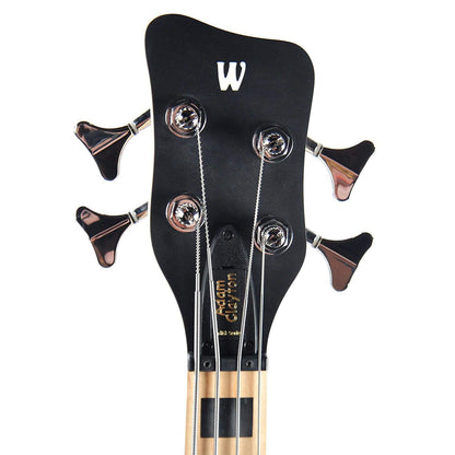 Warwick Rockbass Adam Clayton Signature Solid Creme White High Polish Bass Guitars / 4-String