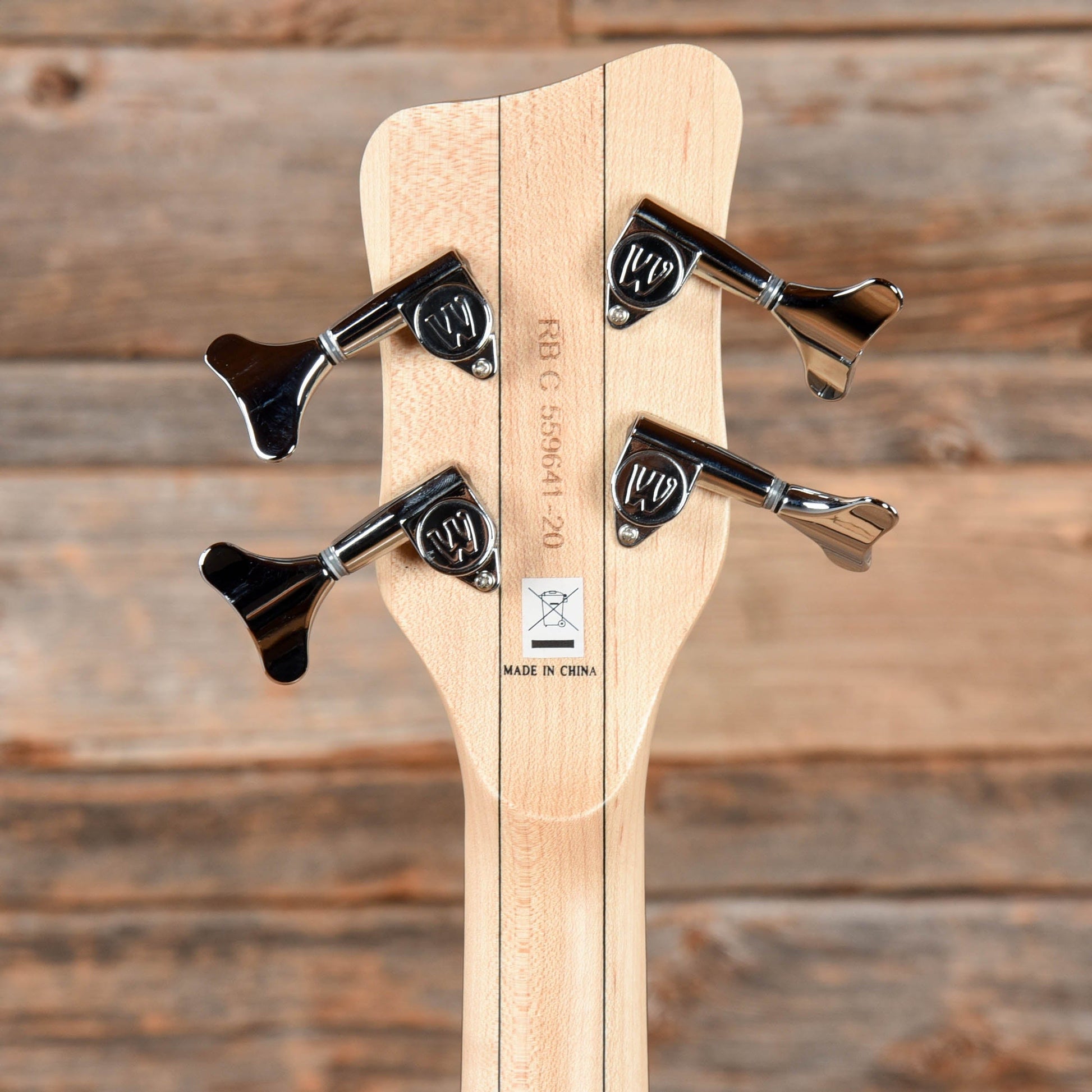 Warwick Rockbass Corvette $$ 4 Natural 2020 Bass Guitars / 4-String
