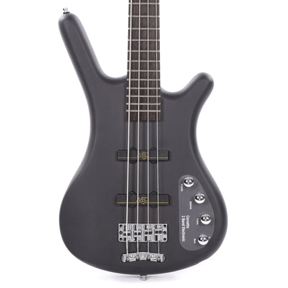 Warwick RockBass Corvette Basic 4-String Nirvana Black Transparent Satin Bass Guitars / 4-String