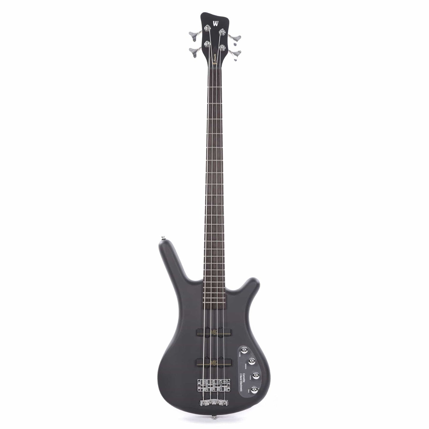 Warwick RockBass Corvette Basic 4-String Nirvana Black Transparent Satin Bass Guitars / 4-String