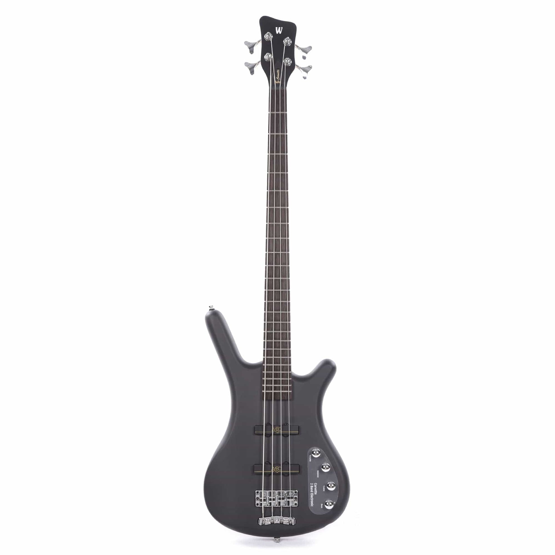 Warwick RockBass Corvette Basic 4-String Nirvana Black Transparent Satin Bass Guitars / 4-String