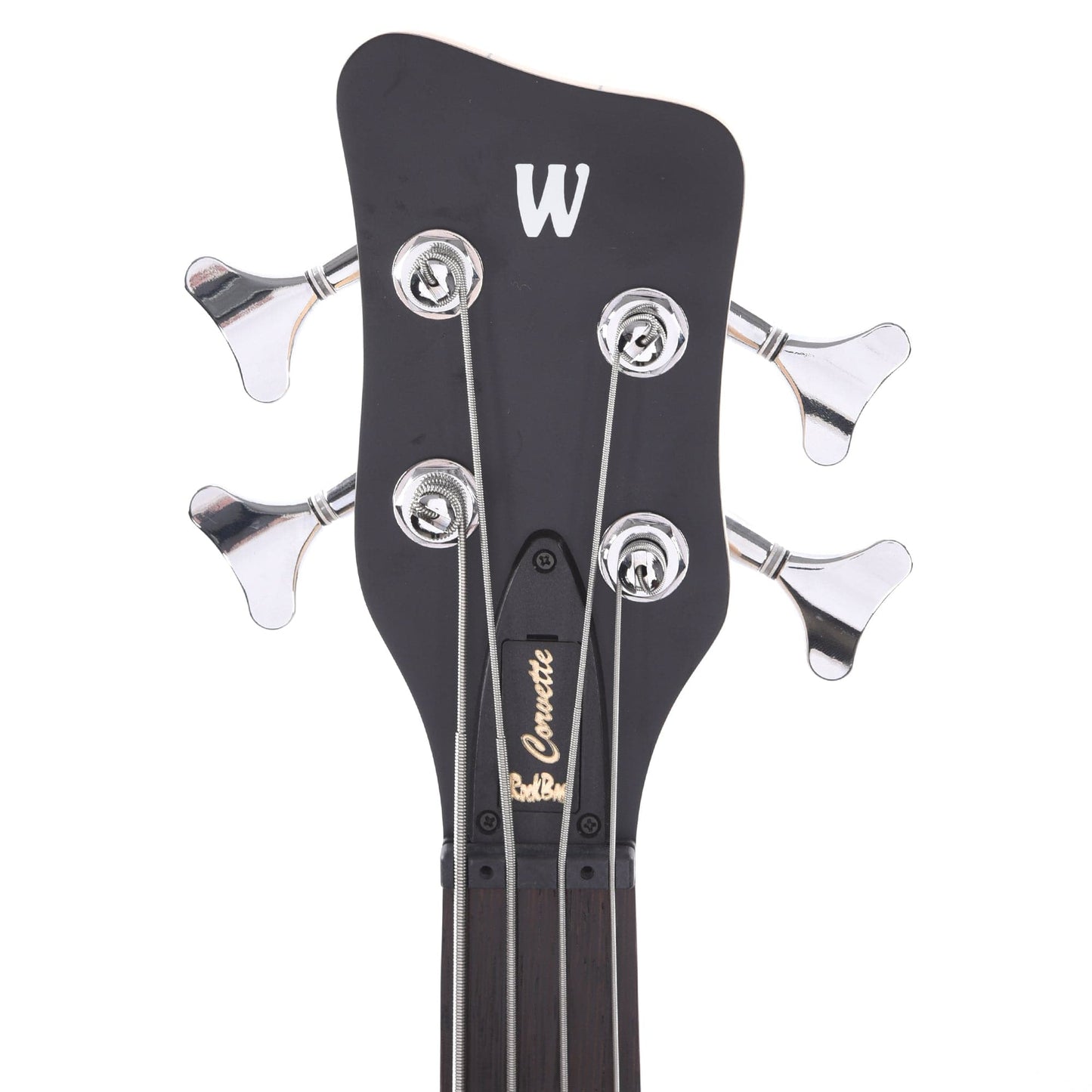 Warwick RockBass Corvette Basic 4-String Nirvana Black Transparent Satin Bass Guitars / 4-String