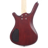 Warwick RockBass Corvette Basic Burgundy Red Transparent Satin Bass Guitars / 4-String