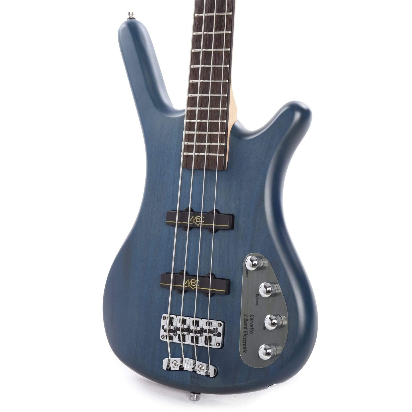 Warwick RockBass Corvette Basic Ocean Blue Transparent Satin Bass Guitars / 4-String