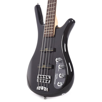 Warwick RockBass Corvette Basic Solid Black High Polish Bass Guitars / 4-String