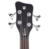 Warwick RockBass Corvette Basic Solid Black High Polish Bass Guitars / 4-String